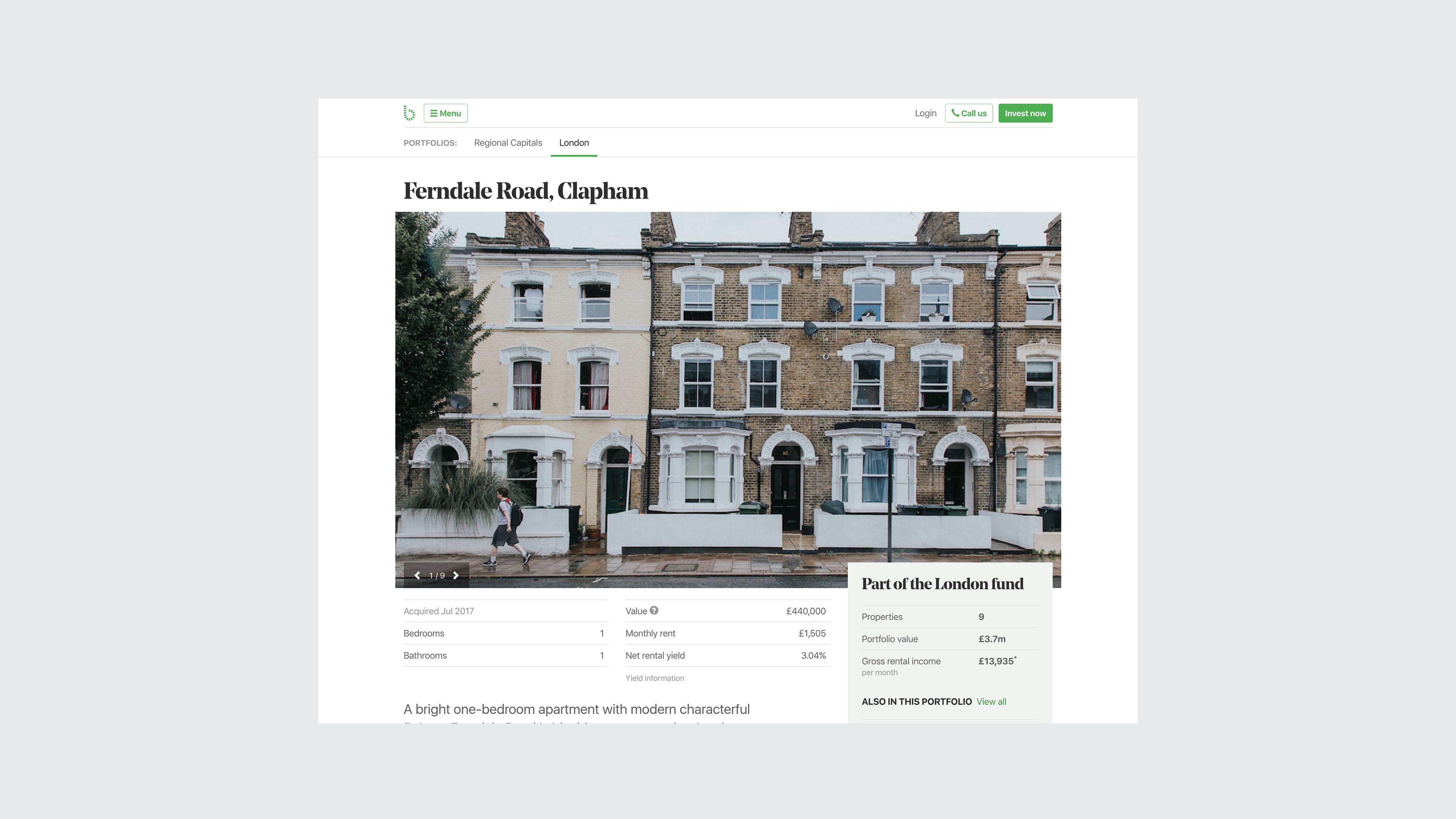 Bricklane property page