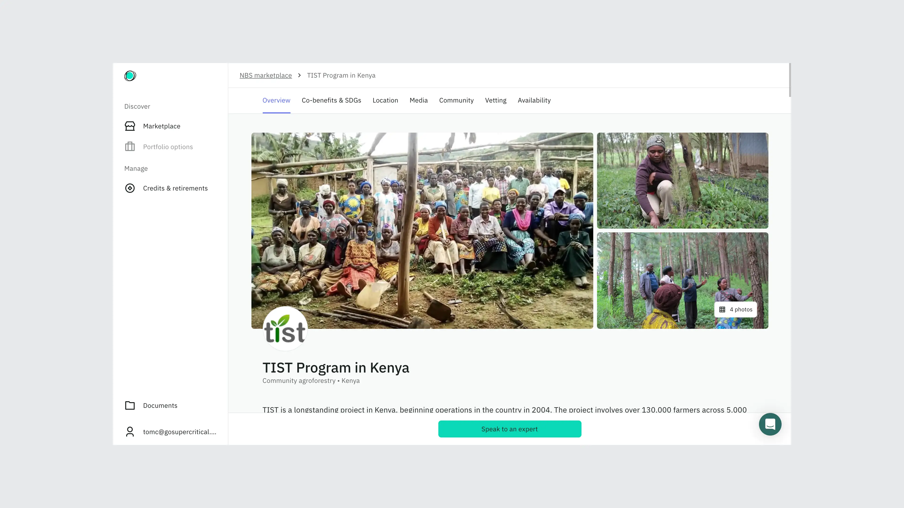 Supercritical marketplace