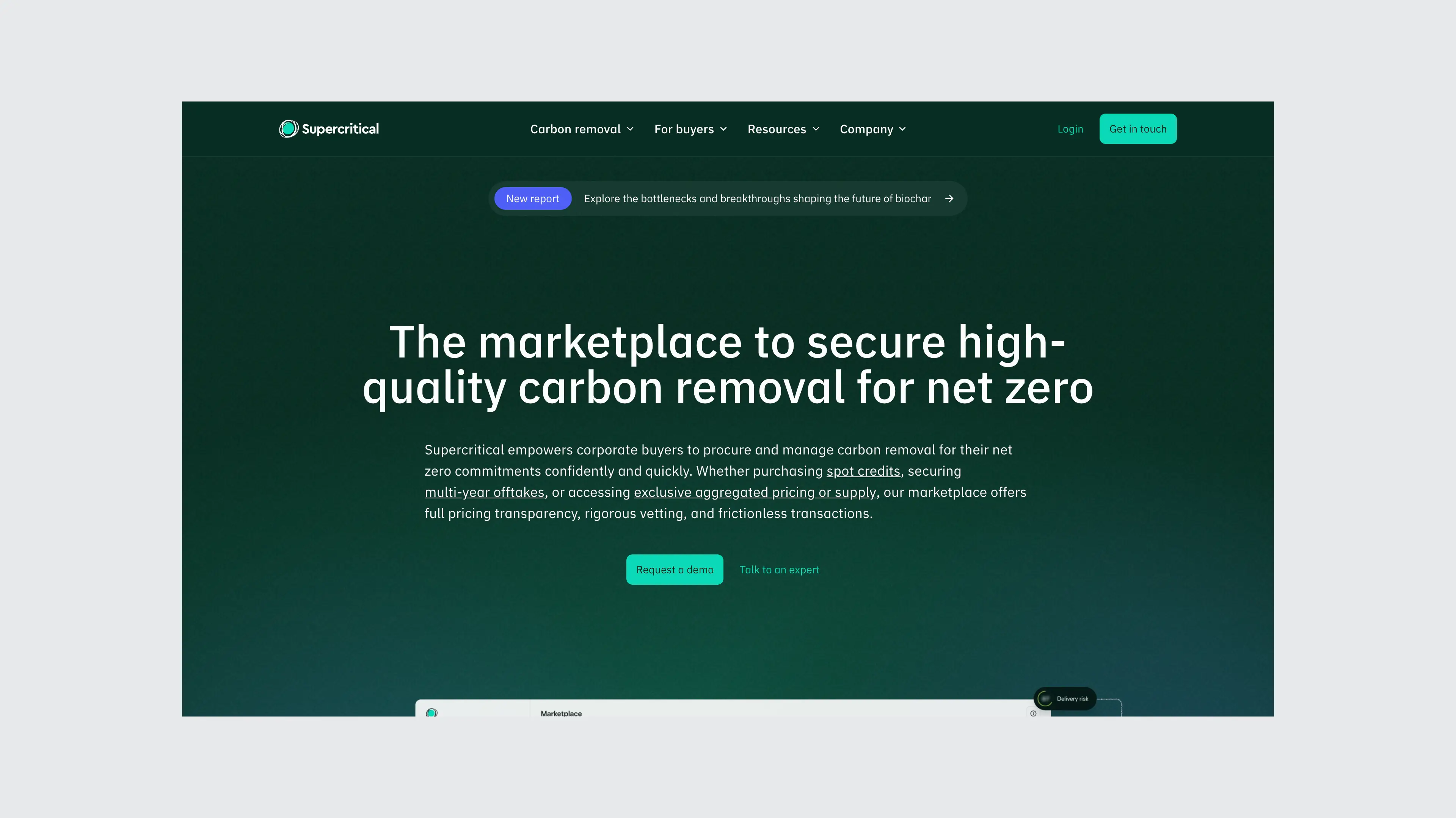 Supercritical website